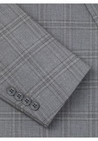 Pako Lorente - PAKO LORENTE – Szara marynarka casualowa w kratę. Okazja: na co dzień. Kolor: szary. Styl: casual #3