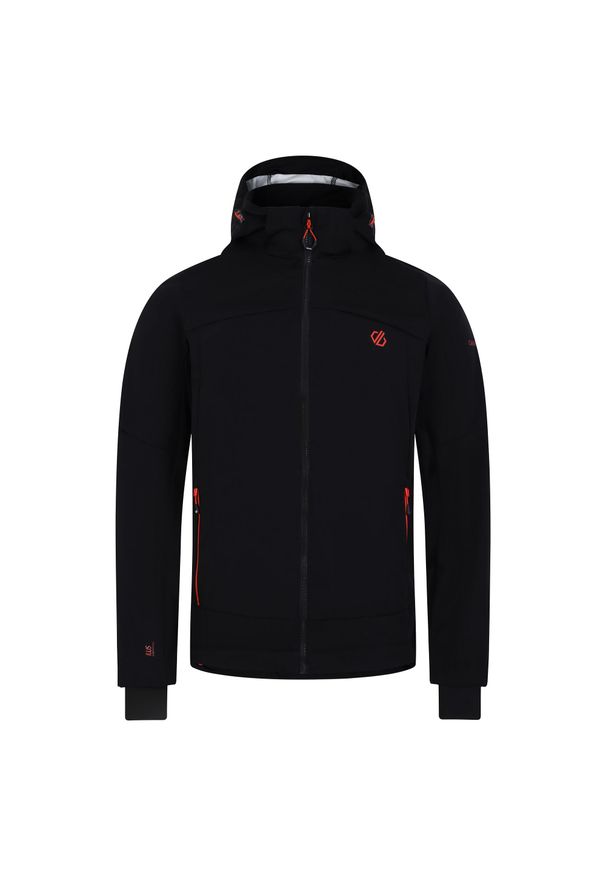 DARE 2B - Męska Kurtka Soft Shell Mountaineer. Kolor: czarny. Materiał: softshell. Sport: turystyka piesza