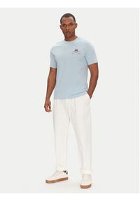 GANT - Gant T-Shirt Archive Shield 2067004 Błękitny Regular Fit. Kolor: niebieski. Materiał: bawełna #3