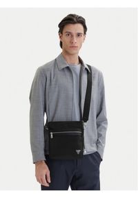 Guess Saszetka HMBENY P6123 Czarny. Kolor: czarny. Materiał: materiał #1