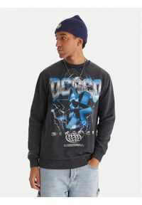 DC Shoes Bluza Skull Shock Crew EDYSF03251 Szary Regular Fit. Kolor: szary. Materiał: bawełna