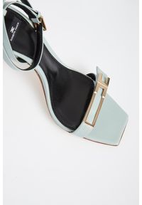 Elisabetta Franchi - Szpilki skórzane ELISABETTA FRANCHI. Materiał: skóra. Obcas: na szpilce #4