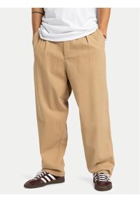 Quiksilver Spodnie cargo Urban Chill EQYNP03327 Beżowy Oversize. Kolor: beżowy. Materiał: bawełna #1