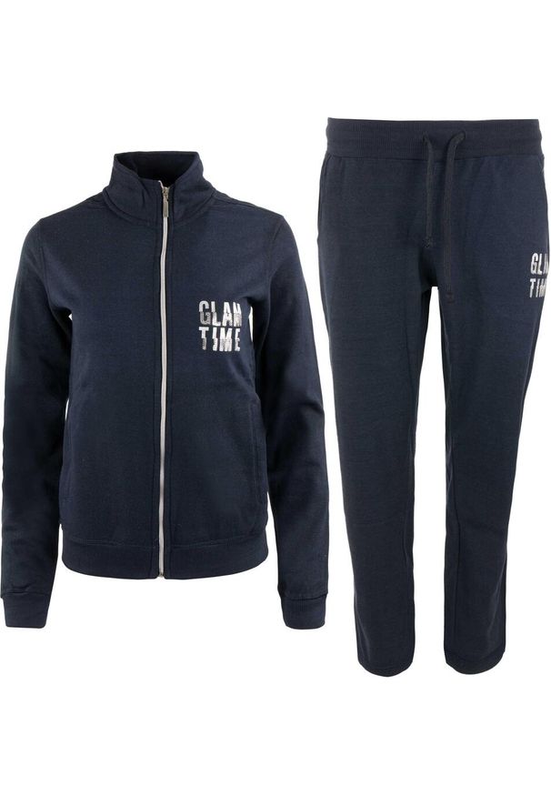 ZUMBA WEAR - Zestaw Damski ATHL. Silvy Nocna Niebieska XL - Wygoda i Styl. Kolor: niebieski. Materiał: dresówka, bawełna. Sport: turystyka piesza