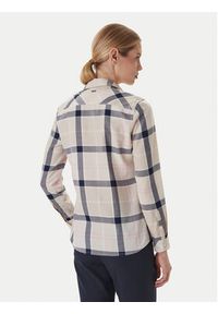 Barbour Koszula Bredon LSH1353PI55 Beżowy Regular Fit. Kolor: beżowy. Materiał: bawełna #4