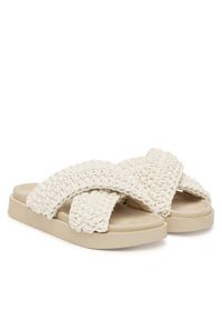 Inuikii Klapki Woven 1004.003.0062 Biały. Kolor: biały. Materiał: materiał #5