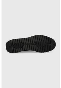 BOSS sneakersy Zayn kolor czarny 50502884. Nosek buta: okrągły. Zapięcie: sznurówki. Kolor: czarny. Materiał: guma #3
