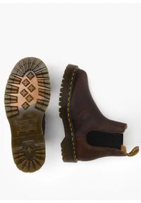 Dr. Martens - Sztyblety Unisex brązowe DR. MARTENS 2976 BEX. Okazja: na co dzień, na spacer. Kolor: czarny. Styl: casual #2