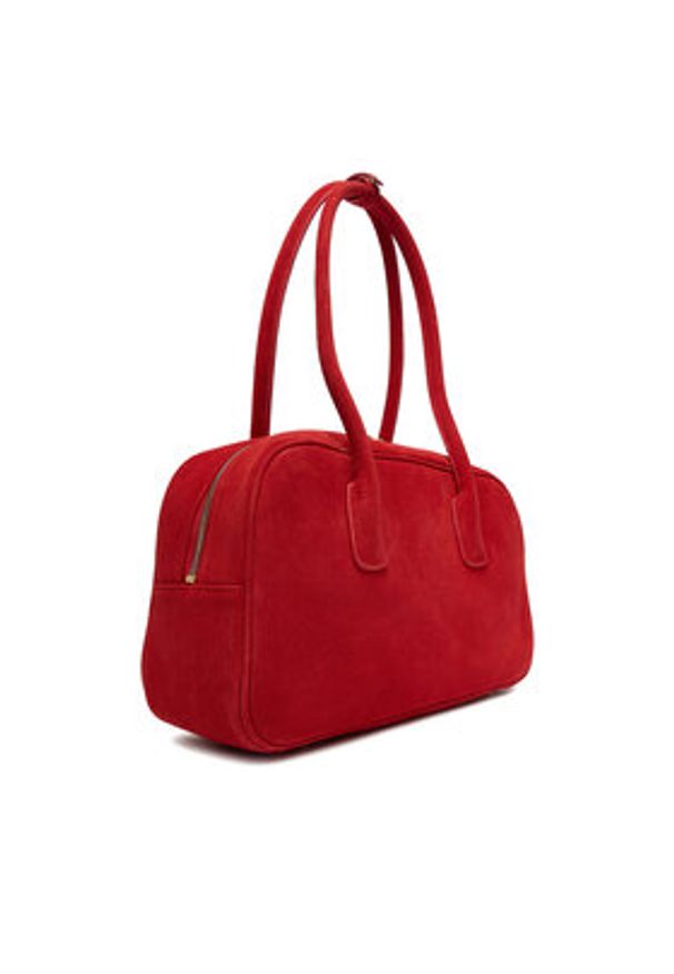 Gino Rossi Torebka EO-LAILA-513-112-1 Czerwony. Kolor: czerwony. Materiał: skórzane, zamszowe