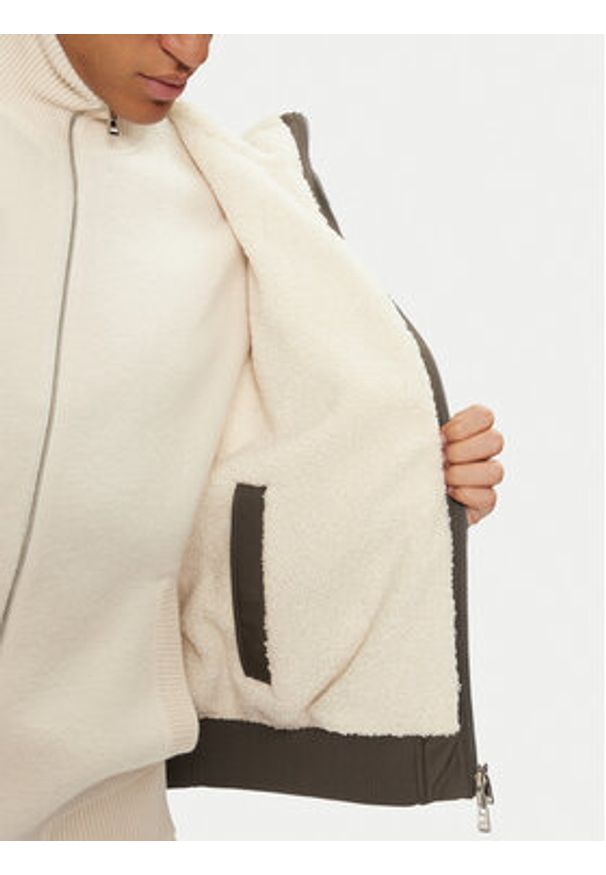 BOSS - Boss Kurtka przejściowa 50524669 Zielony Regular Fit. Kolor: zielony. Materiał: syntetyk