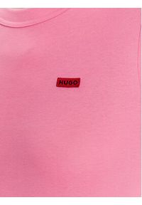Hugo T-Shirt 50489117 Różowy Regular Fit. Kolor: różowy