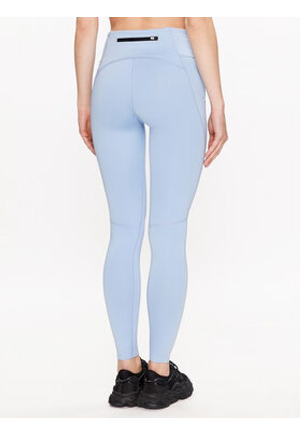 On Legginsy Performance Tights W 1WD10190896 Niebieski Athletic Fit. Kolor: niebieski. Materiał: syntetyk