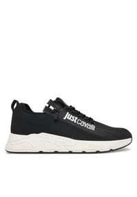 Just Cavalli Sneakersy 80QA3SA2 ZSE70 Czarny. Kolor: czarny. Materiał: materiał #1