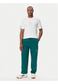 Adidas - adidas T-Shirt Stadium Ticket JM6473 Biały Loose Fit. Kolor: biały. Materiał: bawełna #4