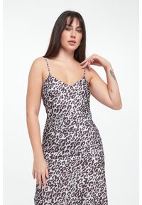 Sukienka maxi w panterkowy wzór Delci JOOP!. Długość: maxi #3