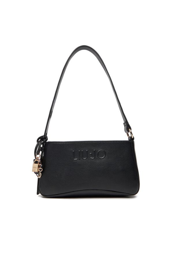 Liu Jo Torebka Esc Crossbody AF5083 E0037 Czarny. Kolor: czarny. Materiał: skórzane