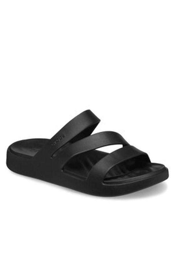 Crocs Klapki Getaway Strappy Sandal W 209587 Czarny. Kolor: czarny