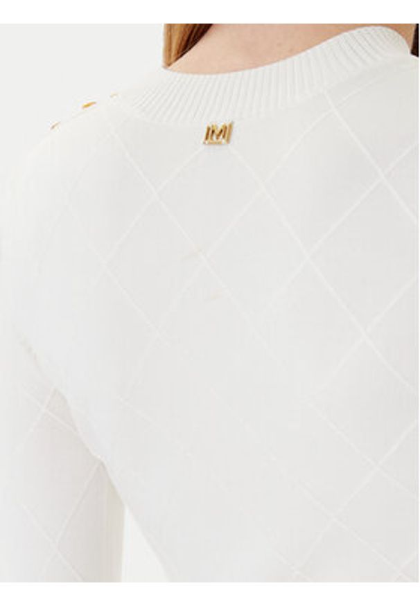 Marciano Guess Sweter 5YGR11 5036Z Écru Regular Fit. Materiał: wiskoza