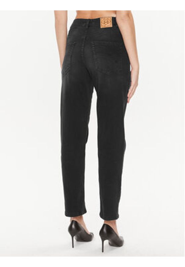 Marella Jeansy Tomboy 2331860637200 Czarny Regular Fit. Kolor: czarny