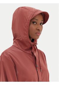 Rains Kurtka przeciwdeszczowa Unisex 12020 Pomarańczowy Regular Fit. Kolor: pomarańczowy. Materiał: syntetyk #7