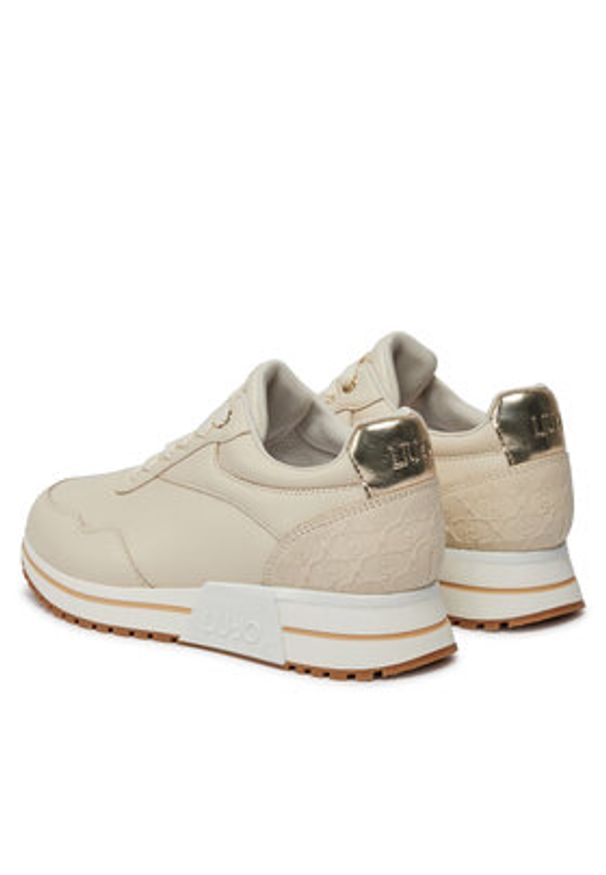 Liu Jo Sneakersy Johanna 02 BA4079 PX143 Écru. Materiał: skóra