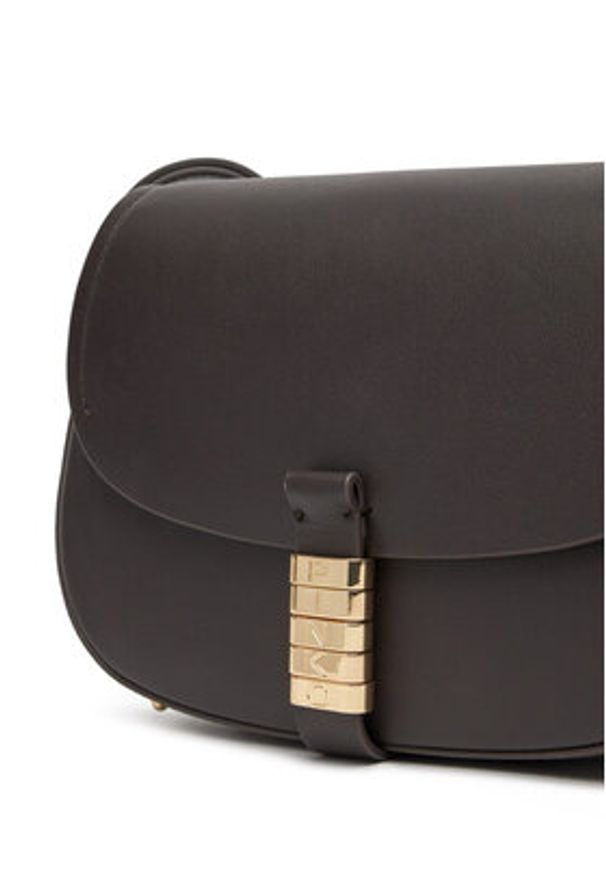 Pinko - PINKO Torebka Saddle Mini PE PLTT 103831 A270 Brązowy. Kolor: brązowy. Materiał: skórzane