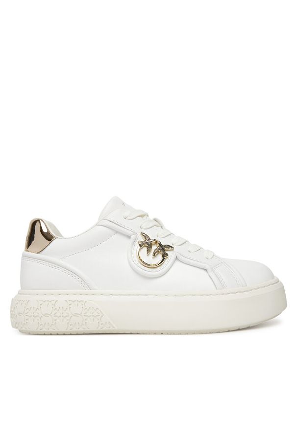 Pinko - Sneakersy PINKO. Kolor: biały