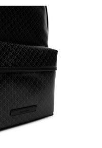 Calvin Klein Plecak Emblem Aop Coated Backpack LV04D3313G Czarny. Kolor: czarny. Materiał: materiał #3