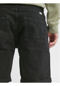Blend Szorty jeansowe 20715206 Czarny Regular Fit. Kolor: czarny. Materiał: jeans, bawełna #6