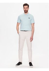 Calvin Klein Chinosy Modern Twill K10K110979 Beżowy Slim Fit. Kolor: beżowy. Materiał: bawełna