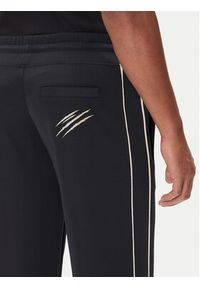 Plein Sport Spodnie dresowe FAEC MJT2680 STE003N Czarny Loose Fit. Kolor: czarny. Materiał: syntetyk
