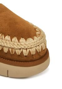 Mou Śniegowce MU.FW531009A Brązowy. Kolor: brązowy. Materiał: zamsz, skóra #6