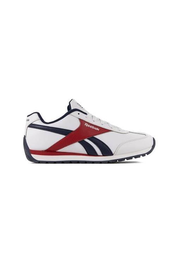 Buty do chodzenia dla dzieci Reebok Royal CL Check Var. Zapięcie: sznurówki. Kolor: biały, wielokolorowy. Materiał: materiał, syntetyk. Szerokość cholewki: normalna. Model: Reebok Royal. Sport: turystyka piesza