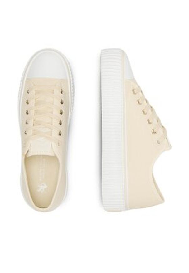 Beverly Hills Polo Club Trampki W-BHPC027M Écru. Materiał: materiał