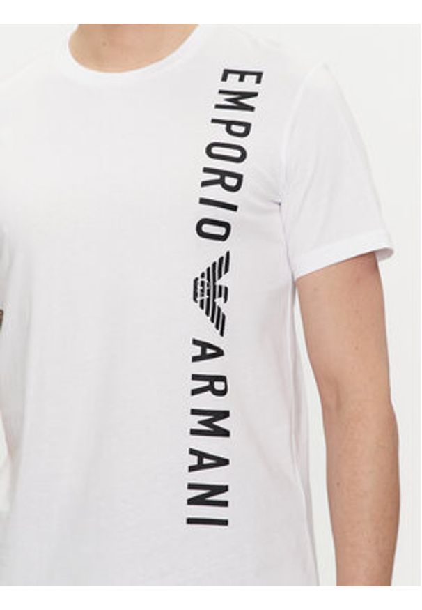 Emporio Armani Underwear T-Shirt 211818 4R479 00010 Biały Regular Fit. Kolor: biały. Materiał: bawełna