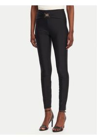 Liu Jo Sport Legginsy 0000304989469 Czarny Slim Fit. Kolor: czarny. Materiał: syntetyk. Styl: sportowy