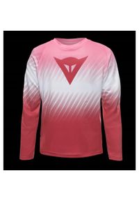 DAINESE - Koszulka rowerowa dziecięca Dainese Scarabeo Jersey LS. Kolor: czerwony. Materiał: jersey. Sport: kolarstwo