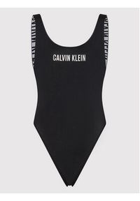 Calvin Klein Swimwear Strój kąpielowy Scoop KW0KW01599 Czarny. Kolor: czarny. Materiał: syntetyk