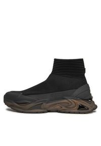 Guess Sneakersy Belluno FMJBES FAB12 Czarny. Kolor: czarny. Materiał: materiał #4