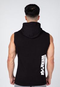 GORILLA WEAR - Oswego S Z kapturem Koszulka - Czarny. Typ kołnierza: kaptur. Kolor: czarny. Długość rękawa: bez rękawów