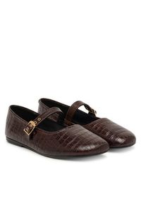 Clarks Baleriny Livia Jane 26327192 Brązowy. Kolor: brązowy. Materiał: skóra #5