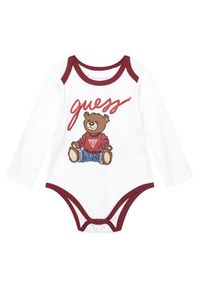 Guess Komplet dresowy H5BW07 KAVN4 Bordowy Regular Fit. Kolor: czerwony. Materiał: bawełna #8