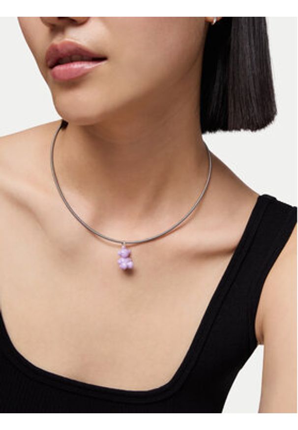 Tous - TOUS Wisiorek Bold Bear 1004446400 Fioletowy. Kolor: fioletowy