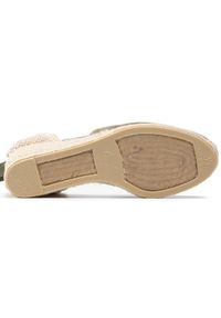 Castañer Espadryle Carina/6/002 21644-414 Zielony. Kolor: zielony. Materiał: materiał