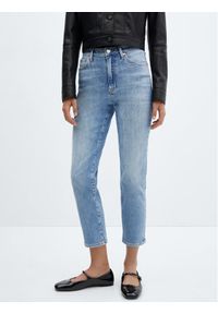 mango - Mango Jeansy Claudia 67094013 Niebieski Skinny Fit. Kolor: niebieski