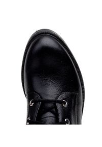 Marco Shoes Wiązane trapery damskie Marco 1342B z jetami i suwakiem czarne. Kolor: czarny #6