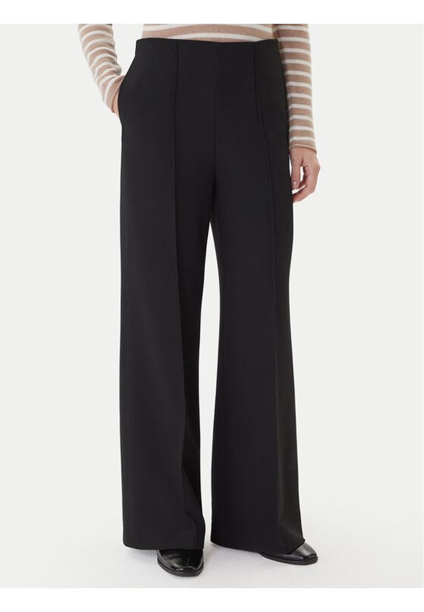 TOMMY HILFIGER - Tommy Hilfiger Spodnie palazzo WW0WW48406 Czarny Wide Leg. Kolor: czarny. Materiał: syntetyk