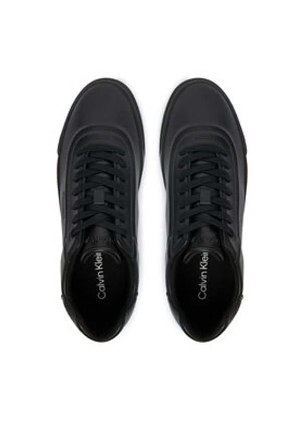 Calvin Klein Sneakersy Basket Cups Oxf Lup Hf Lth YM0YM01452 Czarny. Kolor: czarny. Materiał: skóra