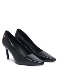 TOMMY HILFIGER - Tommy Hilfiger Szpilki Squared Toe High Heel Lth Pump FW0FW09510 Czarny. Kolor: czarny. Materiał: skóra. Obcas: na szpilce #5