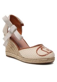 Liu Jo Espadryle Damita 04 SA3091 TX136 Écru. Materiał: materiał